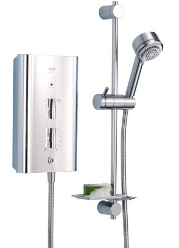 MIRA SPORT MULTI-FIT ELECTRIC SHOWER 9.0KW WHITE AND CHROME