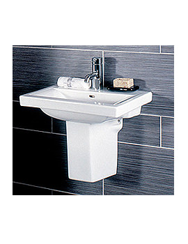 RAK Ceramics Mistral Basin And Semi Pedestal 510mm