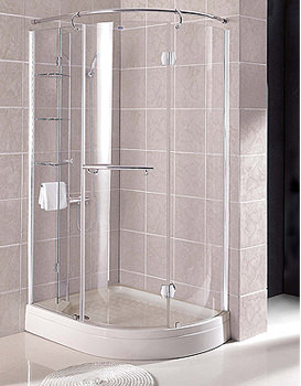 Soria Left Hand Pivot Door Shower Enclosure 1200 x 800mm