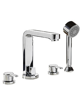Sagittarius Plaza 4 Holes Bath Filler Tap | PL-114-C