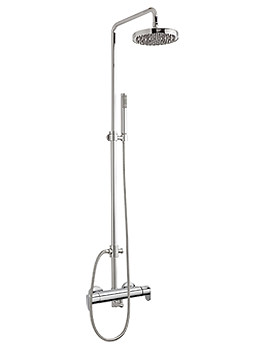 Plaza Exposed Thermostatic Shower Valve With Rigid Riser PL-248-C