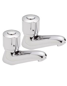 Sagittarius Questflo Bath Taps Pair| QU/102/C