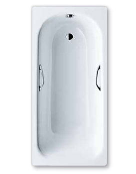 Saniform Plus 337 Star Steel Bath 1800 x 800mm 0 TH  1337 0001 0001