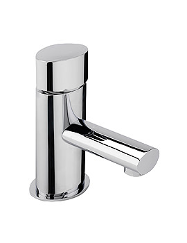 Sagittarius Oveta Monobloc Basin Mixer Tap with Pop-Up Waste | OV/106/C