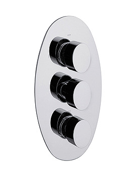 Sagittarius Oveta Concealed Thermostatic Shower Valve With 3 Way Diverter