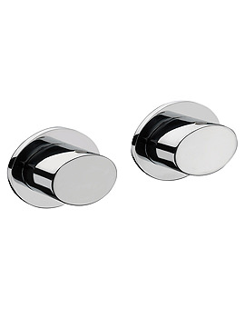 Sagittarius Oveta Half Inch Wall Mounted Side Valves Pair