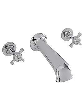 Sagittarius Churchmans Wall Mounted 3 Hole Bath Filler Tap