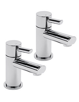 Sagittarius Rocco Bath Taps Pair