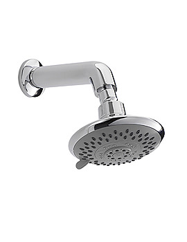Sagittarius Storm 5 Mode Fixed Shower Head And Arm Kit | SH/267/C