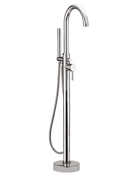 Sagittarius Ergo Floor Mounted Bath Shower Mixer Tap | EL-214-C