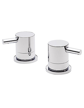 Sagittarius Ergo Half Inch Deck Mounted Side Valves Pair | EL-187-C