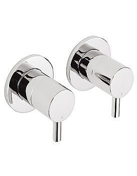 Sagittarius Ergo Half Inch Wall Mounted Side Valves Pair | EL-195-C