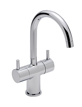 Sagittarius Krono Twin Lever Monobloc Basin Mixer Tap | KR-206-C
