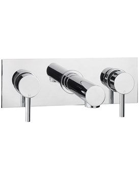 Krono Wall Mounted Concealed Bath Mixer Tap | KR-127-C