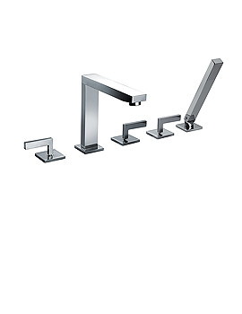 Sagittarius Blade 5 Hole Bath Filler Tap | BL-113-C