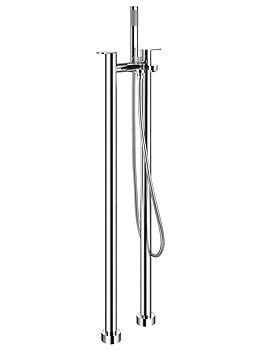 Sagittarius Metro Floor Mounted Bath Shower Mixer And Kit | MT-305-C