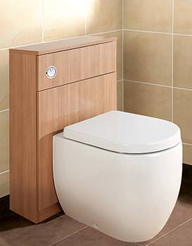 HIB Revio Back To Wall WC Unit 545mm Light Oak | 1380071