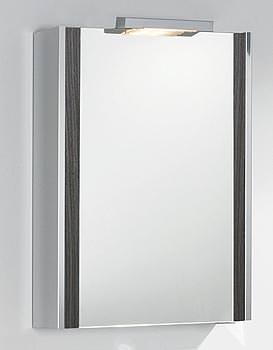 HIB Manhattan Mirror Cabinet Gray Oak