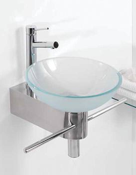Aqva Glass Vanity Unit