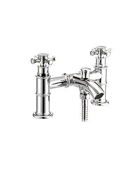 Mayfair Tait Cross Bath Shower Mixer Tap With No1 Kit | TTX007