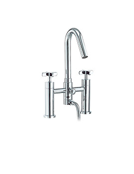 Mayfair Loli Bath Shower Mixer Tap With No1 Kit (High Spout) | LOL025