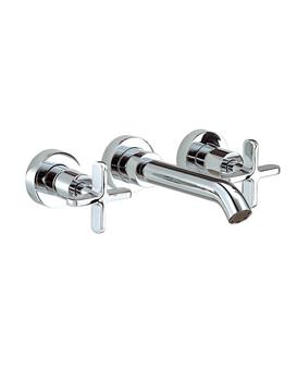 Mayfair Loli 3 Hole Wall Mounted Bath Filler Tap | LOL019