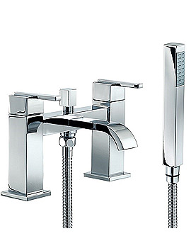 Mayfair Ice Fall Lever Bath Shower Mixer Tap High Spout | IFL017