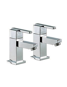 Mayfair Ice Quad Lever Basin Taps Pair | ISL001