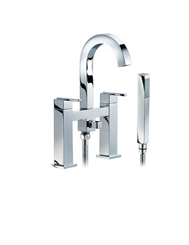 Mayfair Ice Quad Lever Bath Shower Mixer Tap With No1 Kit | ISL017