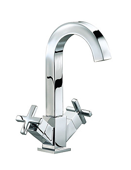 Mayfair Ice Quad Cross Head Mono Basin Mixer Tap | ISX009