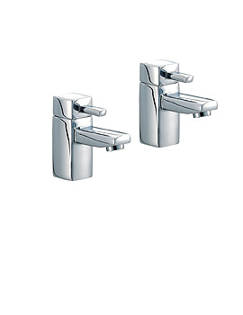 Mayfair QL Chrome Bath Taps Pair | QZ003