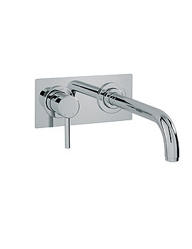 Tre Mercati Milan 2 Hole Wall Mounted Bath Filler Tap | 63035