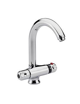 Tre Mercati Thermostatic Kitchen Mono Sink Mixer Tap | 31020