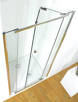Kudos Infinite Centre Bi-Fold Shower Door 760mm | 4BF76S