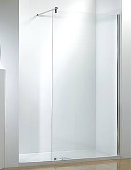 Ultimate Flat Panel Walk-In-Recessed Shower Enclosure 1500mm 5WIRRHNV15
