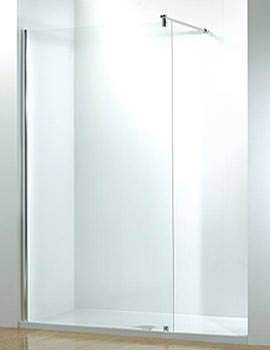 Ultimate Flat Panel Walk-in-Corner Shower Enclosure 1500mm 5WICRHNV15