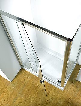 Kudos Original Wide Straight Pivot Door Enclosure 1000mm | 3PW100W