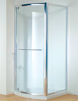 Kudos Original Bowed Pivot Door Enclosure 900mm | 3BPD90W