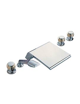 Tre Mercati 5 Hole Bath Shower Mixer With Complete Kit | 1014A