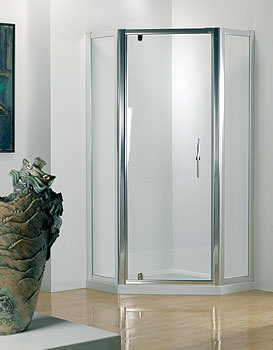 Kudos Original Pentagra Pivot Shower Door 760mm