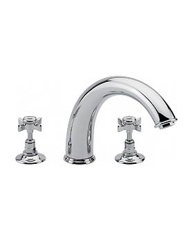 Tre Mercati Imperial 3 Hole Bath Filler Tap | 1084, 1094A