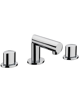 Sagittarius | Oveta 3 Hole Basin Mixer with Pop Up Waste