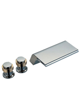 Tre Mercati 3 Hole Bath Filler Tap With Short Spout | 1016A