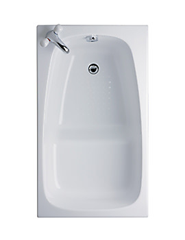 Ideal Standard Space Rectangular Shower Bath 1200 x 700mm | E7284