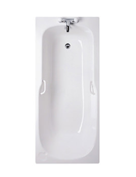 Ideal Standard Studio Rectangular Bath With Grips 1700 x 700mm | E411401