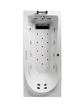 Ideal Standard WWW Whirlpool Spa Rectangular Bath 1800 x 800mm T899801