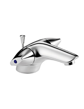 Ceraplan Disc DC Basin Mixer Tap With Weighted Chain | B8243AA