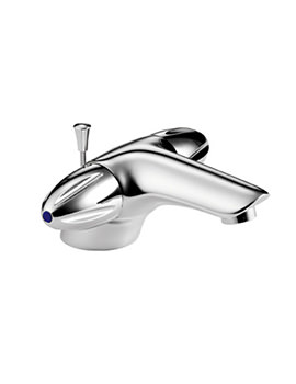 Ideal Standard Ceraplan Duo Basin Mixer Tap With Weighted Chain