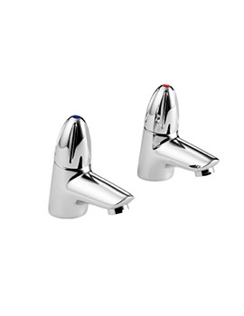 Ideal Standard Ceraplan Duo Bath Pillar Taps| B8257AA