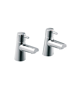 Ideal Standard Cone Bath Pillar Taps | B5106AA
